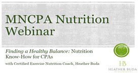 Finding a Healthy Balance: Nutrition Know-How for CPAs